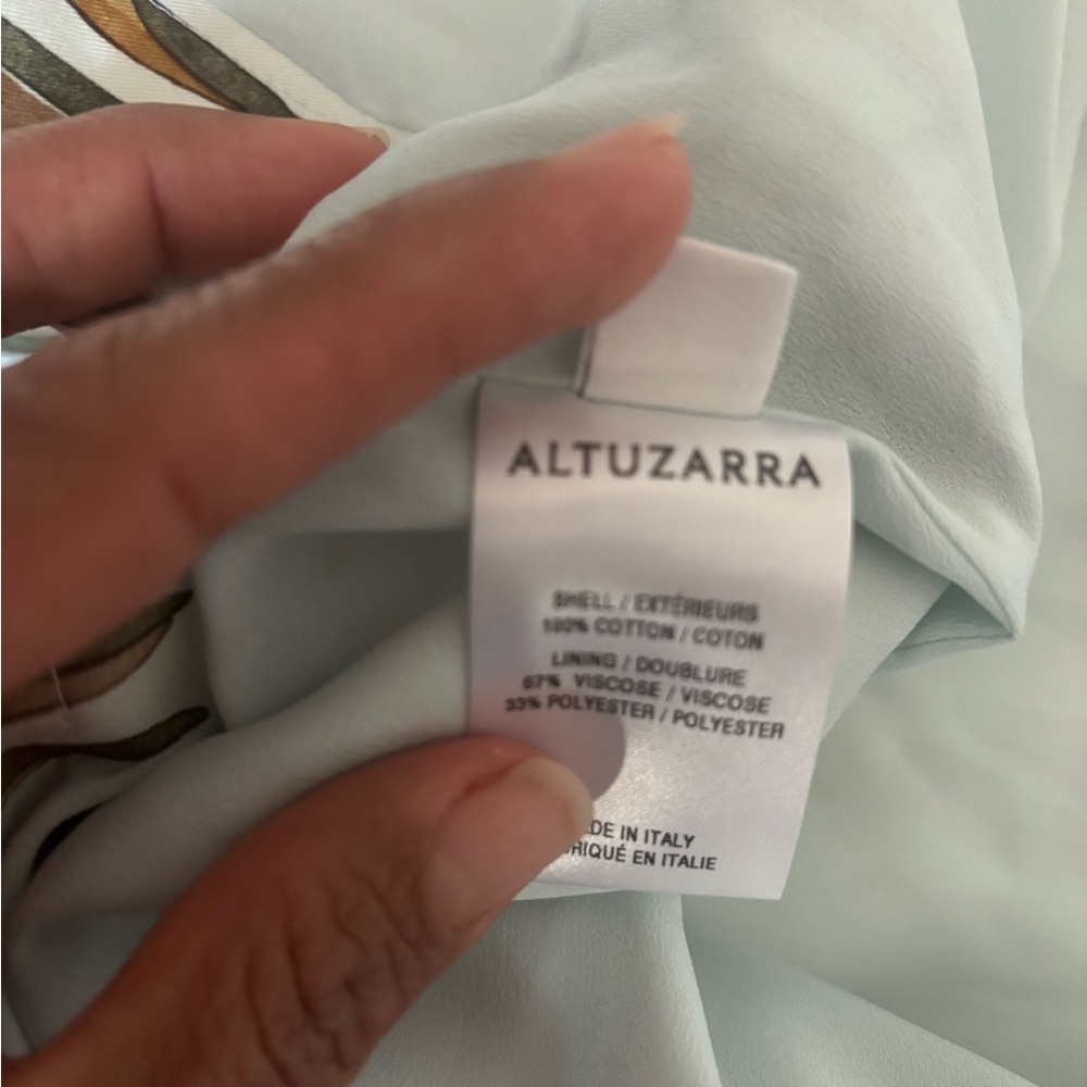 Altuzarra hiroki skirt in the murmur brushed leaves print - Picture 15 of 16